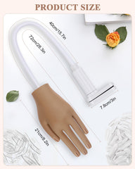 Difenni T-shape nail tip lock prevents tips from popping during practice