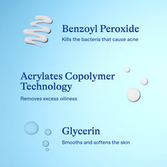 Differin before and after spot comparison illustrating reduced redness and smaller blemish