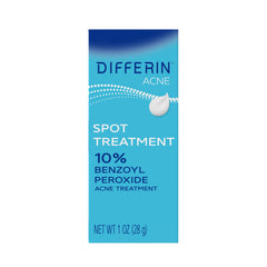Differin front packaging 1 oz showing product and clear branding for quick identification