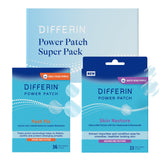 Differin front packaging showing complete acne kit and benefits