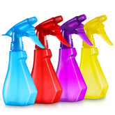 DilaBee 4-pack 8oz spray bottles show vibrant colors for organized cleaning and plant care.