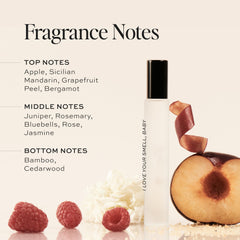 DIME Beauty I Love Your Smell, Baby cap close-up for travel-friendly fragrance.