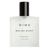 DIME Malibu Night bottle front view for everyday wear ideas.
