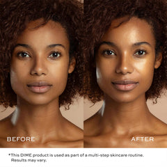 DIME Wonderscreen featuring beetroot and squalane nourish for a healthy glow