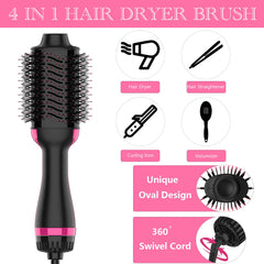 Dimecano hair dryer brush 4-in-1 dries and styles quickly at home