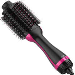 Dimecano hair dryer brush oval body smoothing for sleek looks