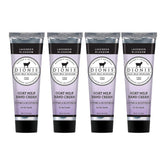 Dionis Goat Milk Hand Cream Lavender Blossom Travel Set hydrates on the go.