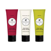 Dionis Goat Milk Hand Cream Sugarberry tube shows silky hydration for daily hands.