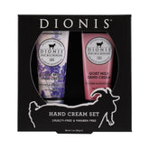 Dionis Lovely Lavender hand cream 1oz tubes in a calming set for dry hands.