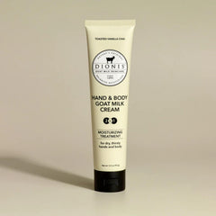 Dionis Vanilla Chai swatch on skin suggests comforting aroma.