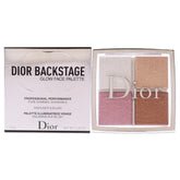 Dior Backstage Glow Face Palette strobe white for subtle daytime radiance
