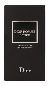 Dior Homme Intense bottle front view for refined evening wear.