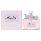 Miss Dior Parfum Spray bottle front view for everyday elegance.