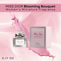 Dior Miss Dior Blooming Bouquet travel EDT cap highlighting portable luxury.