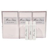 Dior Miss Dior sample set packaging shown for travel-friendly testing