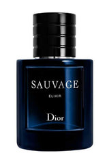 Dior Sauvage Elixir packaging shows premium gifting-ready presentation