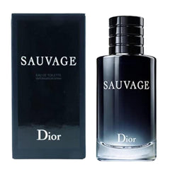 Dior Sauvage mini bottle front view for on-the-go fragrance trials