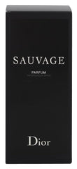 Dior Sauvage spray-action shot captures bold scent release for nights out.