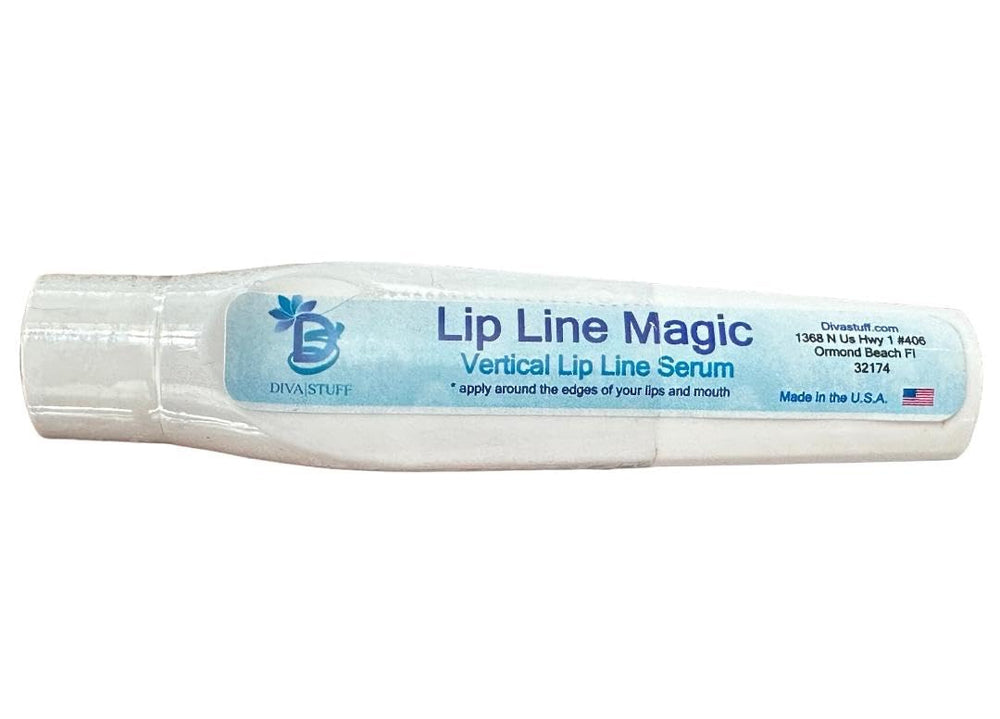 Diva Stuff suero para líneas de los labios con rodillo enfriante para aplicar con confort