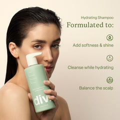 Divi Hydrating Conditioner bottle for smooth, frizz-free hair