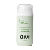 divi Strand Styling Cream bottle with pump delivering lightweight styling for instant volume.