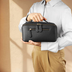 Divvia travel makeup bag divider-detail shows customizable compartments for organized packing