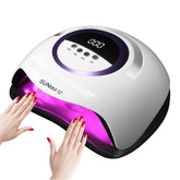 DMJWAN BM-12 PRO front view shows wide curing space for gel polish.