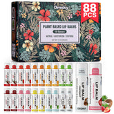 Dmsky 88pack lip balm variety pack packaging for gifting and on-the-go hydration.