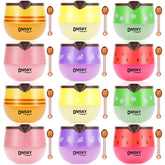 DMSKY patented bee lip balm honey pot jar shows premium overnight lip care packaging.
