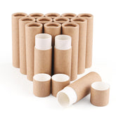 DMuuuDM paperboard lip balm tubes packaging highlights sustainable kraft construction for eco-friendly DIY projects