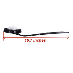 DNC back scrubber ergonomic curved design simplifies reaching back areas