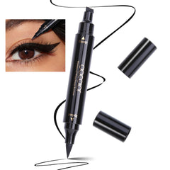 docolor Eyeliner Stamp dual-sided pen highlighting stamp feature for quick winged liner.