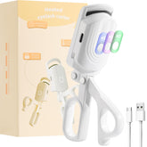 docolor heated eyelash curler showing fast heat up for quick lift