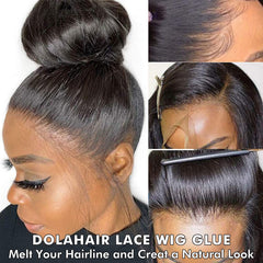 Dolahair edge control gel tube neat edges for a polished wig line.