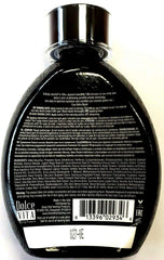 Cap close-up on Bella Black 100X bottle showing secure seal.