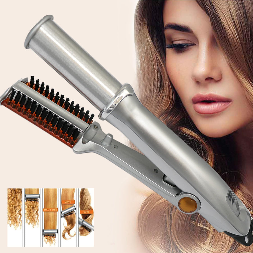 DONFON 2-in-1 iron heat plate for even heat and smooth curls