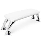 DONGYUNAI arm rest for nails tech white front view offers comfortable nail sessions.