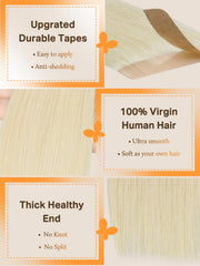 DOORES transparent tape adhesive system provides invisible attachment and comfort
