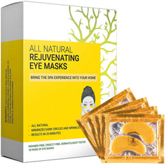Doppeltree under-eye patches in packaging ready for depuffing and brightness