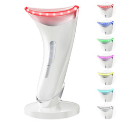 Dopsikn red light face-neck therapy base highlights at-home rejuvenation and guided use.