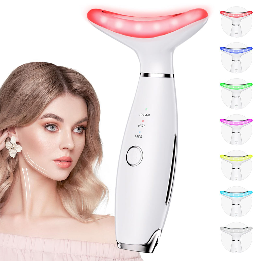 Dopsikn seven-color galvanic machine front view for at-home facial care with multi-mode options