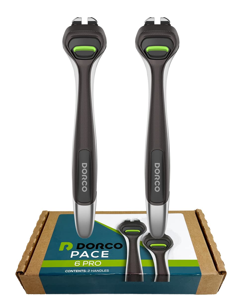 Dorco Pace 6 Pro six-blade razor platform for a close shave