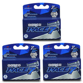 Dorco Pace 7 cartridge pack front for a smooth daily shave.
