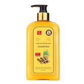 Dosoecse Ginaday Ginger Shampoo bottle highlighting natural ginger for scalp nourishment.