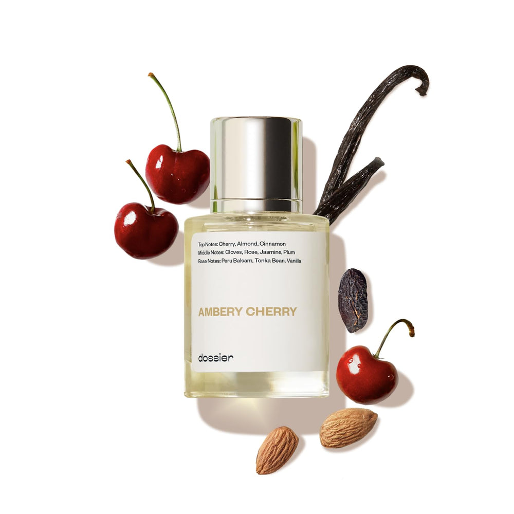 Dossier Ambery Cherry bottle spray for everyday scent discovery