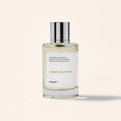 Dossier Ambery Saffron middle notes featuring jasmine, plum, cedarwood for a balanced heart