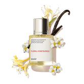 Dossier Floral Honeysuckle bottle front for everyday freshness and confident wear.