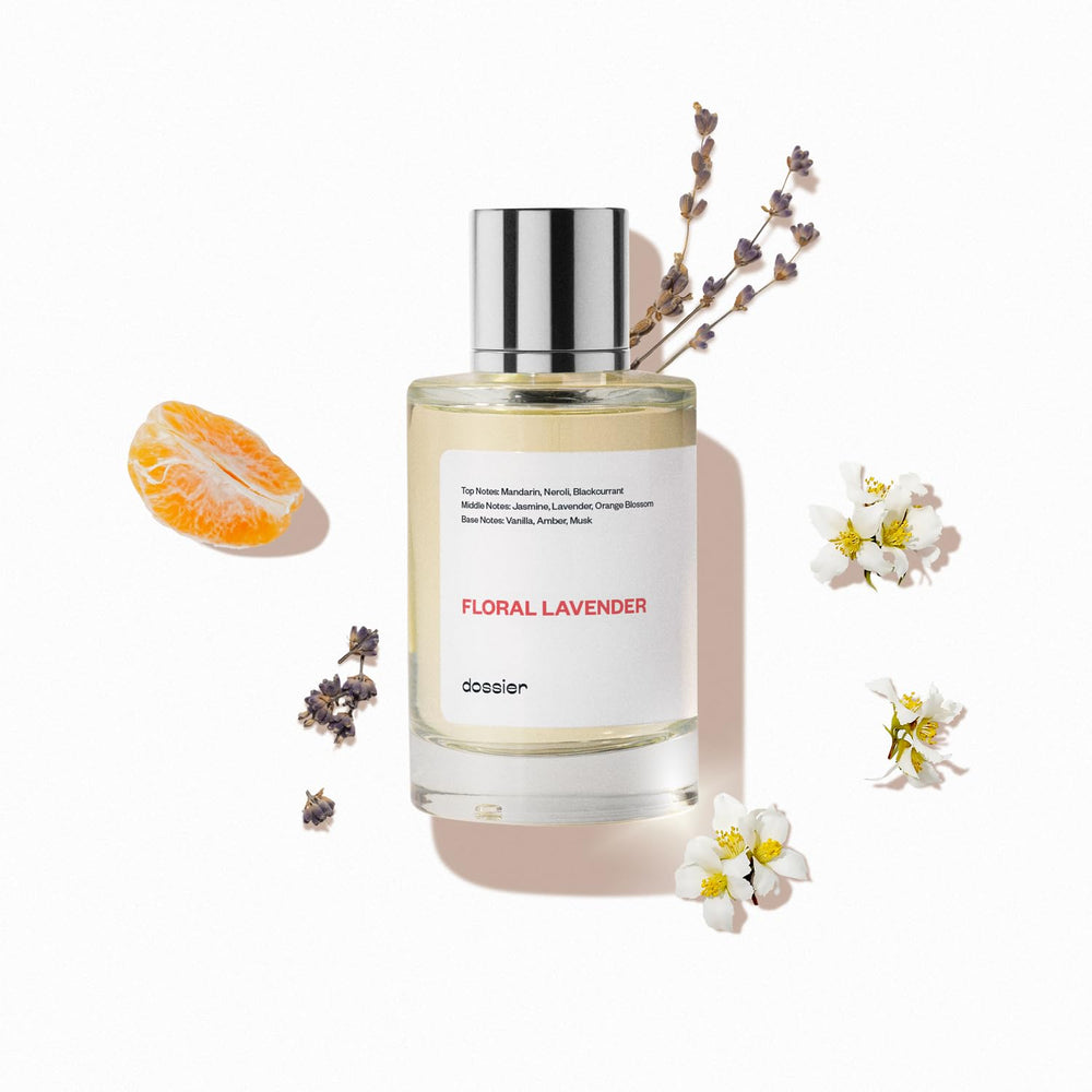 Dossier Floral Lavender bottle for daily luxury and lasting scent