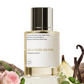Dossier Original Oud & Rose on Fire bottle ready for daily wear and long-lasting scent.