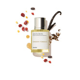 Dossier Powdery Tobacco EDP bottle in focus, perfect daily wear with luxurious warmth